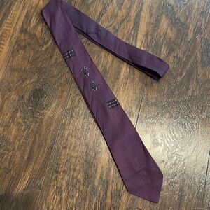 Vintage Esquire Cravat Purple Tie